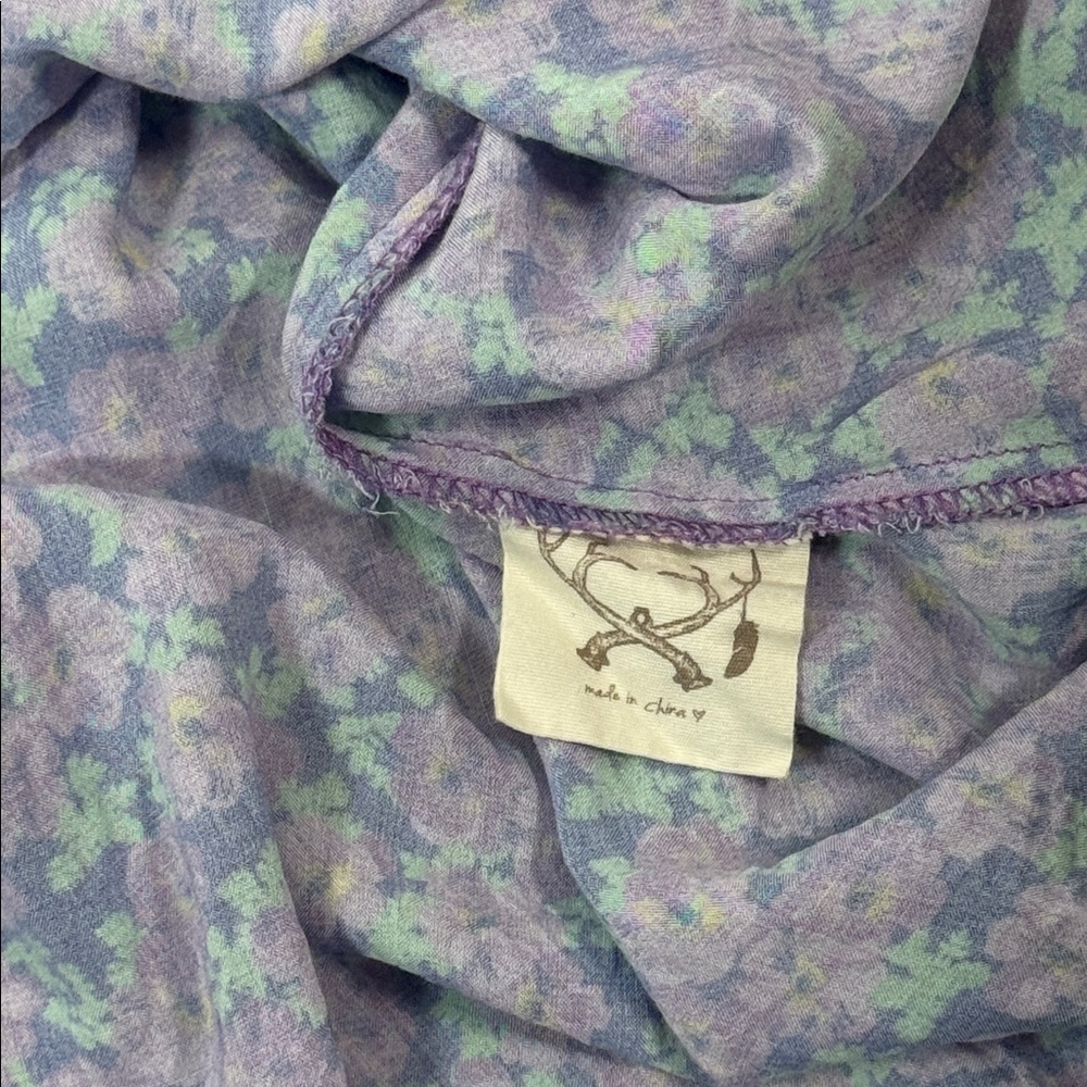 Vintage Spell Wildflower Mini Dress Size Medium - Picture 10 of 15